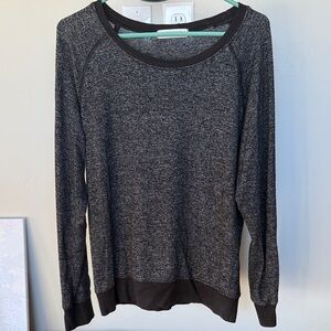 Women's Dark Gray Crew Neck Sweater